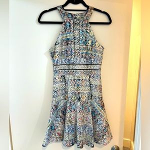 Multi colored S Parker dress